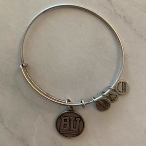 Alex and Ani Boston University Logo Bracelet